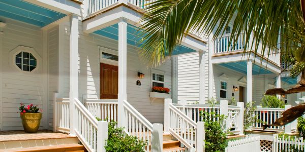 Key West villas with private entrances.