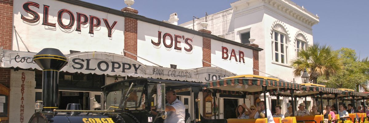 Exterior of Sloppy Joe's Bar in Key West.